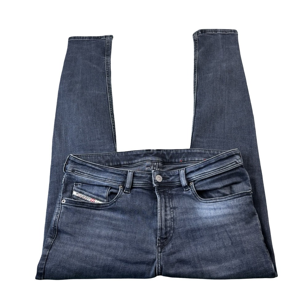 Diesel 1979 Sleenker Blue Wash Mens Skinny Jeans 31X30